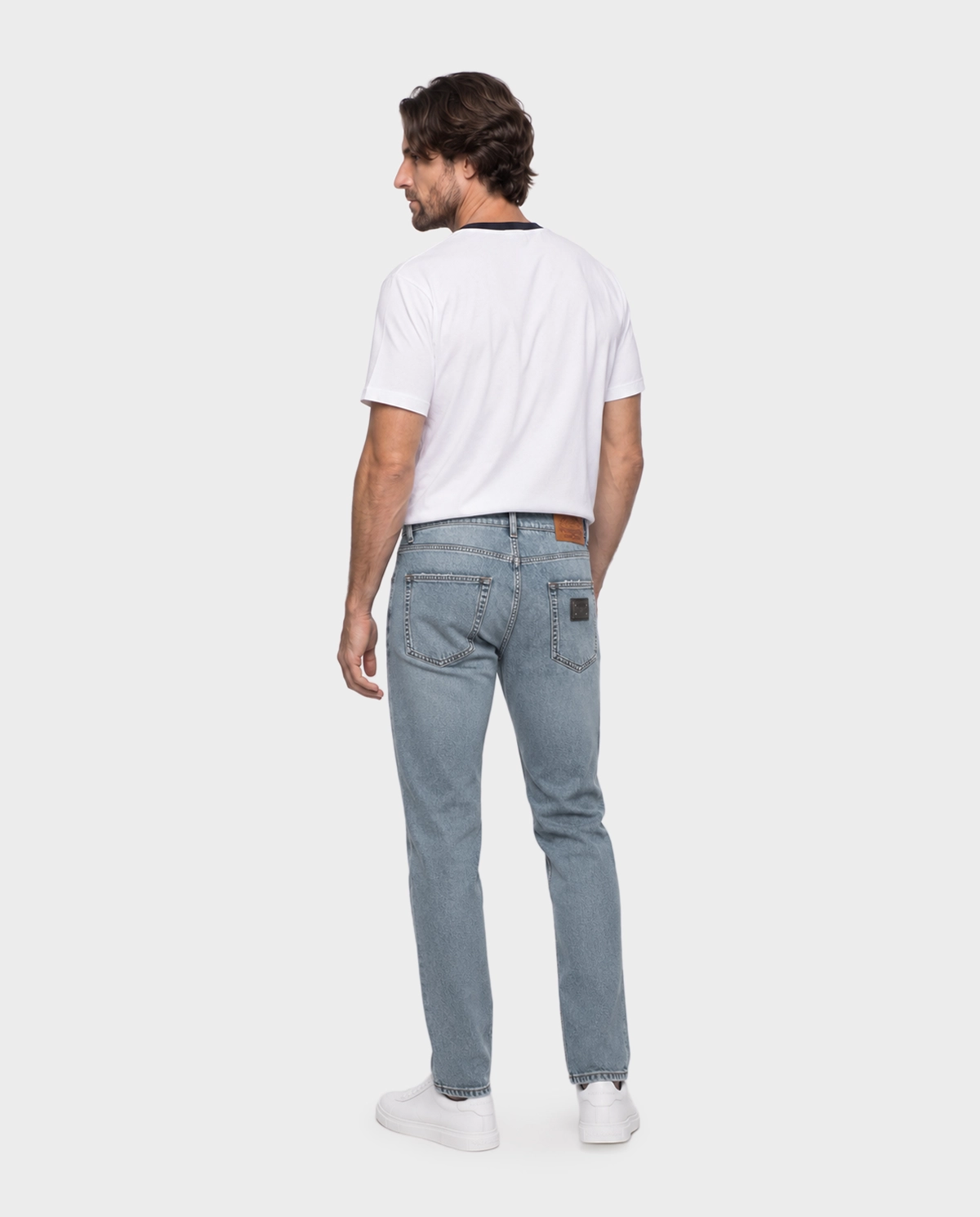 Niebieskie jeansy Classic Fit - Image #2