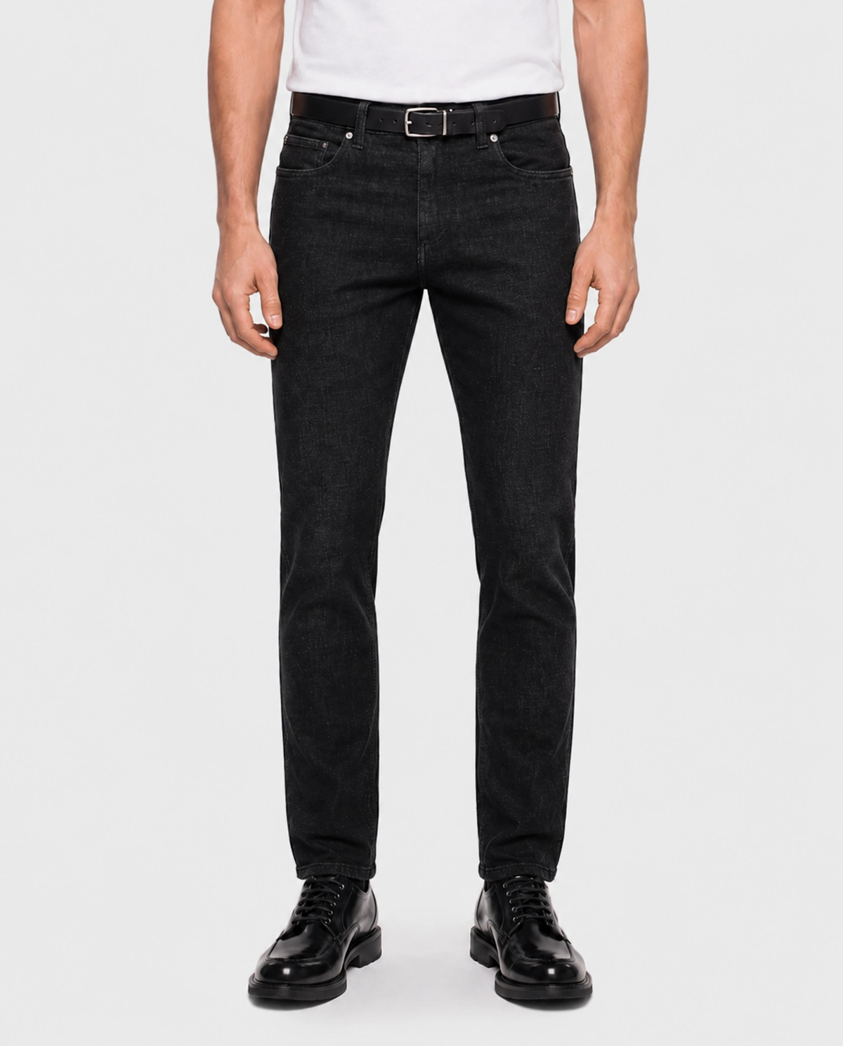 Czarne jeansy Slim Fit - Image #1