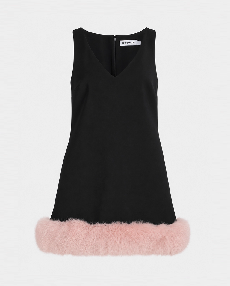 Czarna sukienka mini