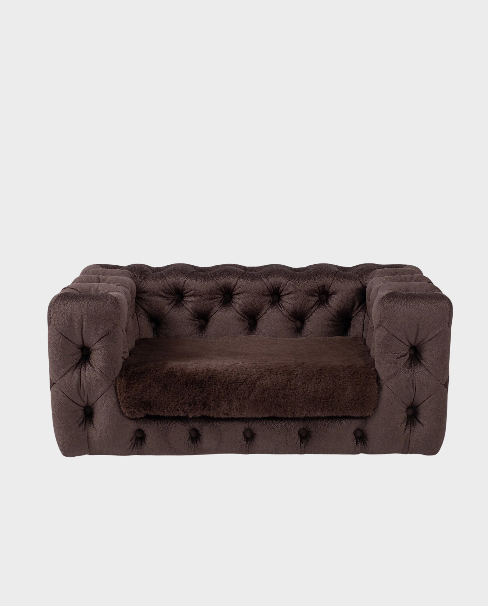 Brązowa sofa dla psa Glamour Soft - Image #0
