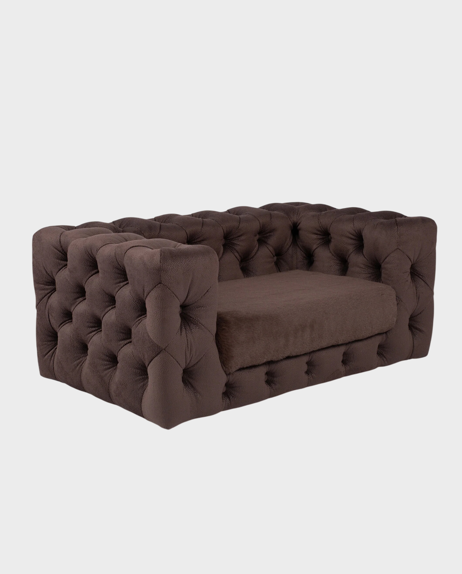 Brązowa sofa dla psa Glamour Soft - Image #1