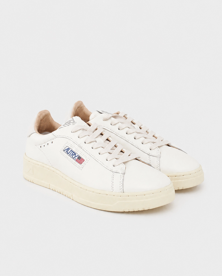 Białe skórzane sneakersy Dallas - Image #2