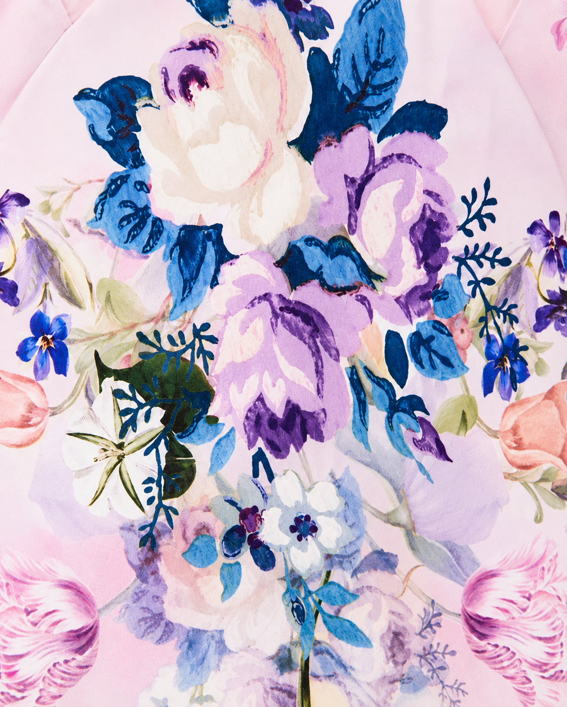 Jedwabna sukienka w kwiaty Palatial Pastels - Image #4