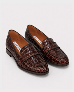Brązowe mokasyny Martin - Image #2