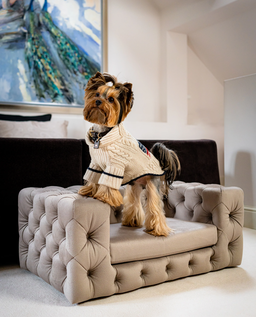 Beżowa sofa dla psa Glamour - Image #1