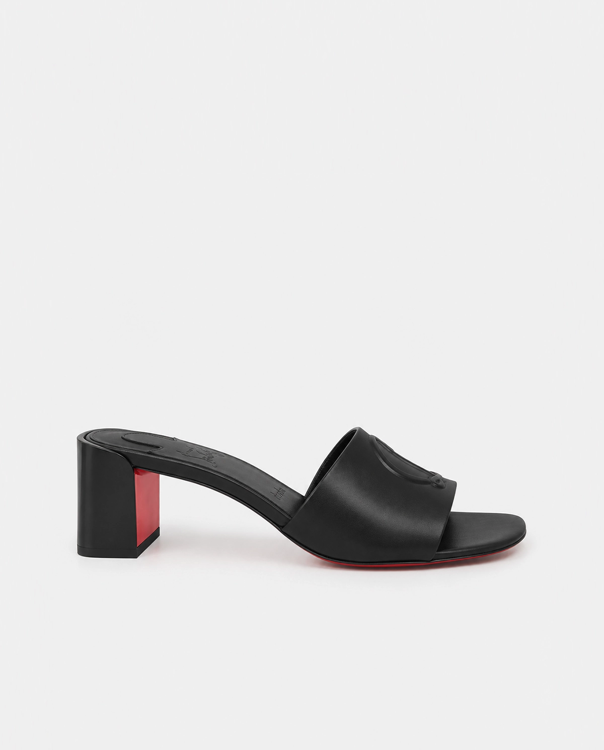 Czarne mule na obcasie So CL 55 - Image #0