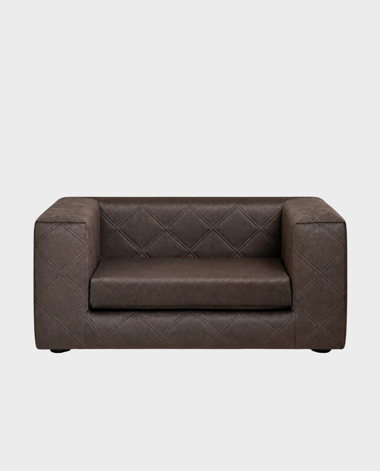 Brązowa sofa dla psa Mystique
