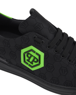 Czarne sneakersy z monogramem - Image #2