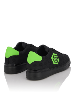 Czarne sneakersy z monogramem - Image #3
