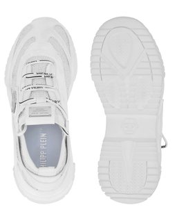 Białe sneakersy z kryształkami Predator Strass - Image #7