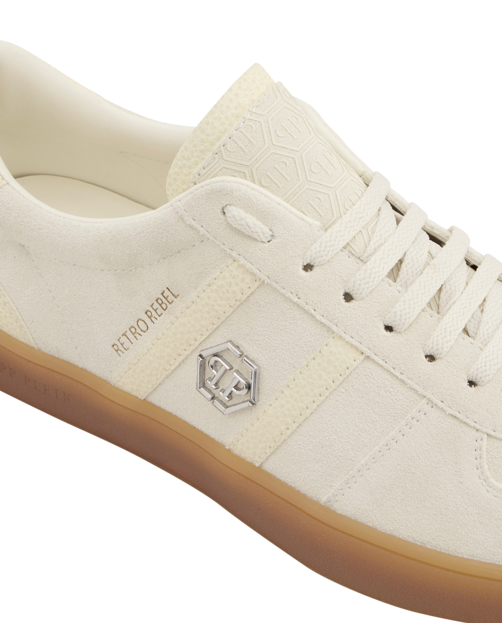 Zamszowe sneakersy Retro Rebel - Image #5