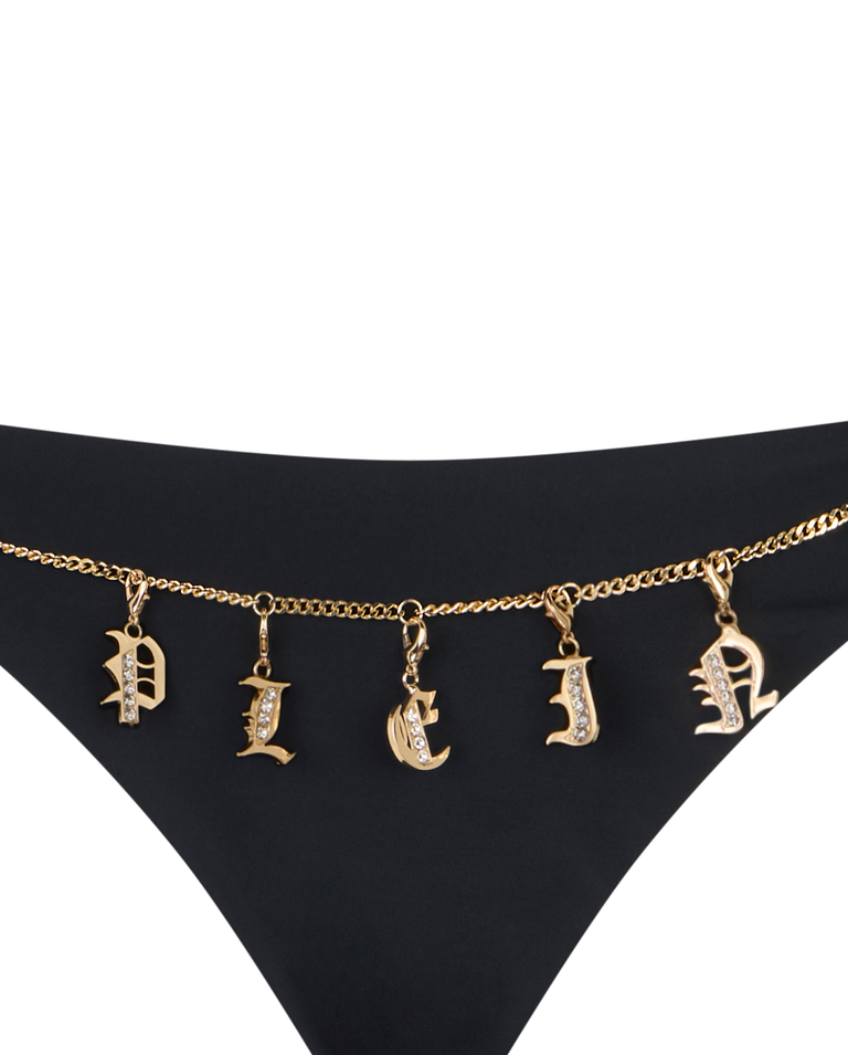 Dół od bikini z zawieszkami