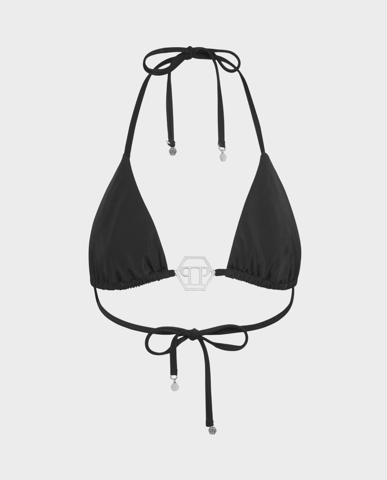 Czarny top od bikini Hexagon
