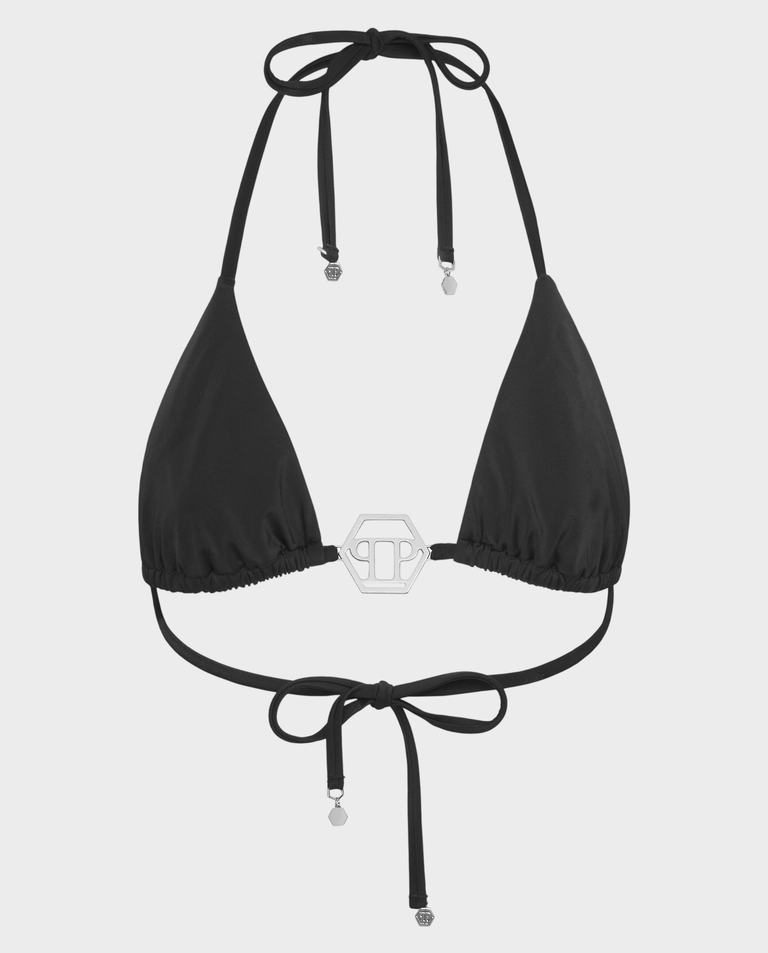 Czarny top od bikini Hexagon