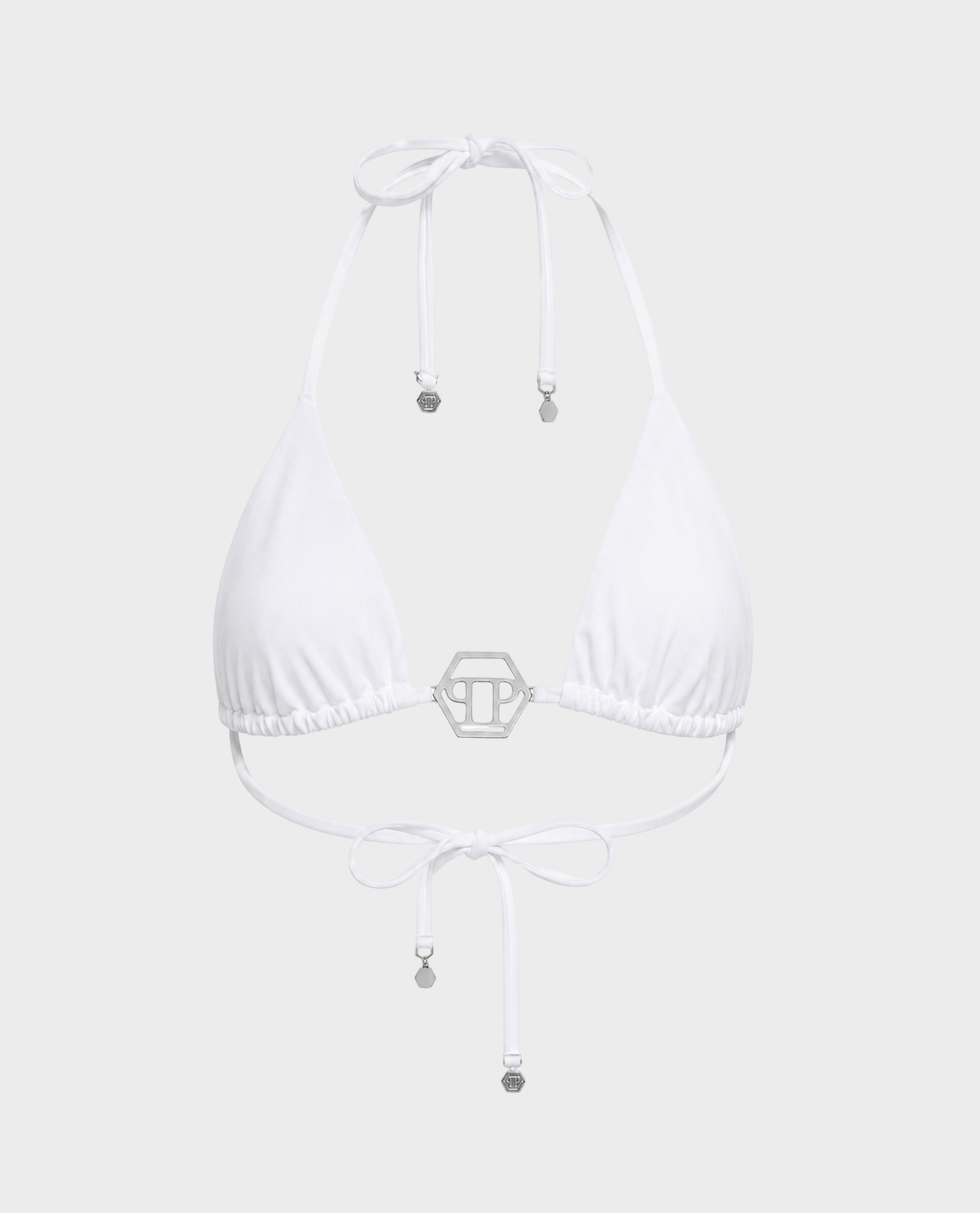Biały top od bikini Hexagon - Image #0