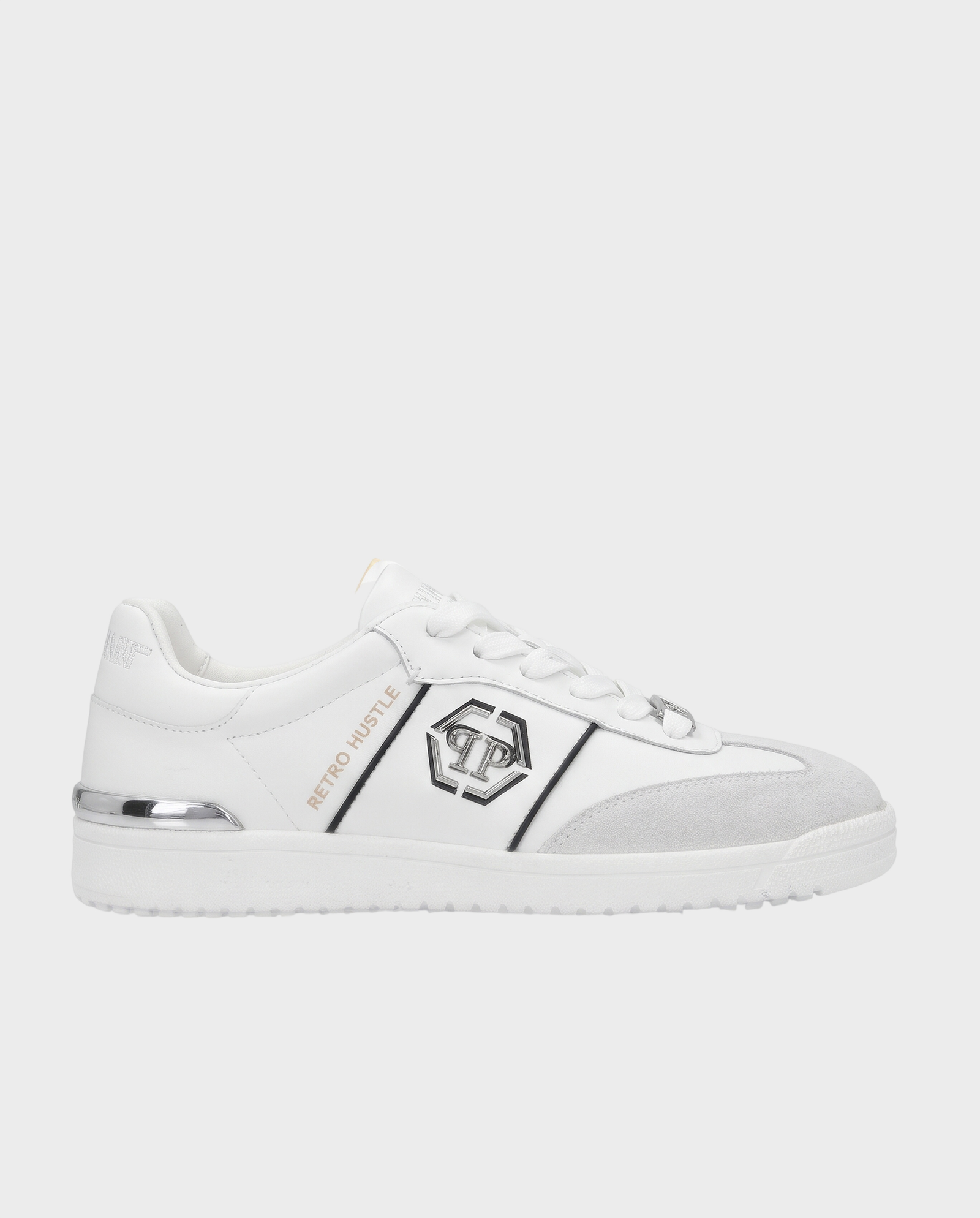 Białe sneakersy Retro Hustle Bicolor - Image #0