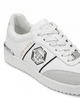 Białe sneakersy Retro Hustle Bicolor - Image #2