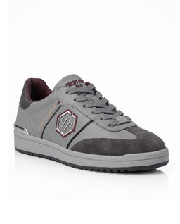 Szare sneakersy Retro Hustle Bicolor - Image #1