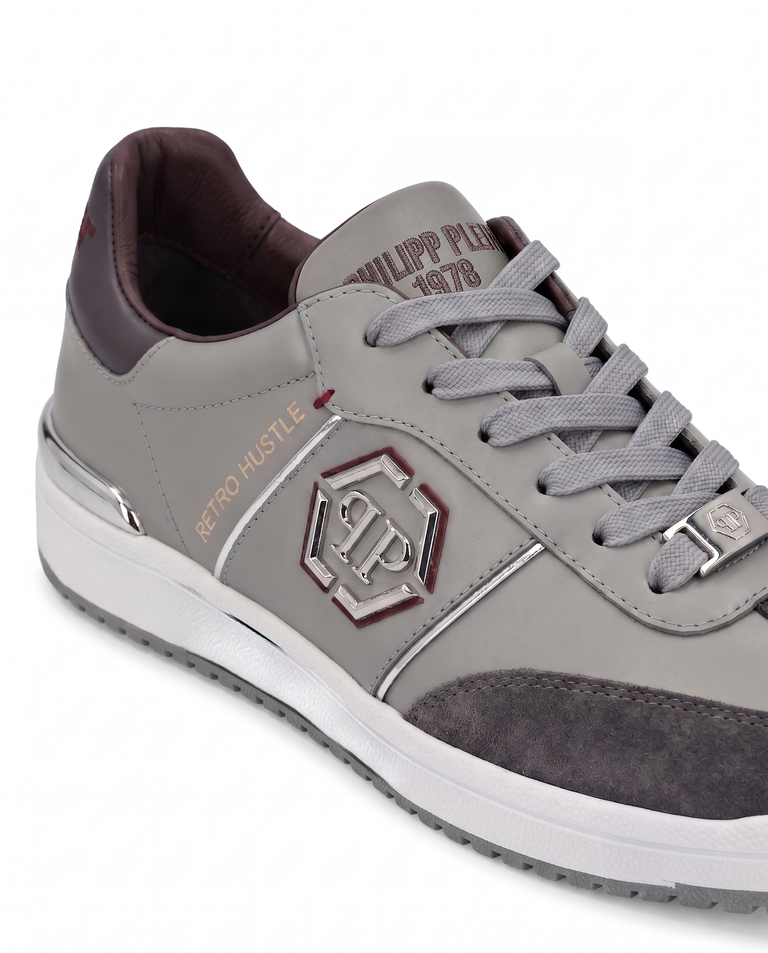 Szare sneakersy Retro Hustle Bicolor - Image #2