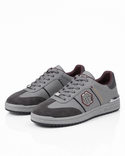 Szare sneakersy Retro Hustle Bicolor - Image #3