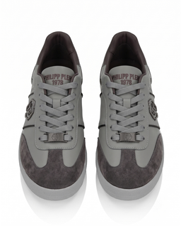 Szare sneakersy Retro Hustle Bicolor - Image #4