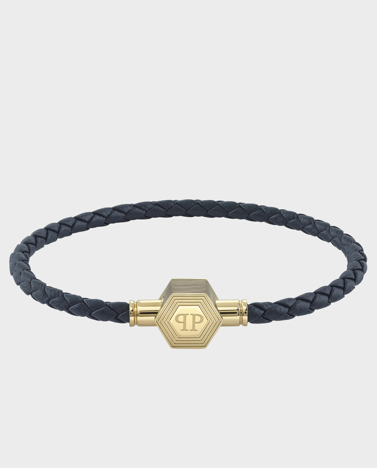 Granatowa bransoletka z logo Enigma