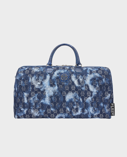 Torba podróżna z żakardowym monogramem - Image #0