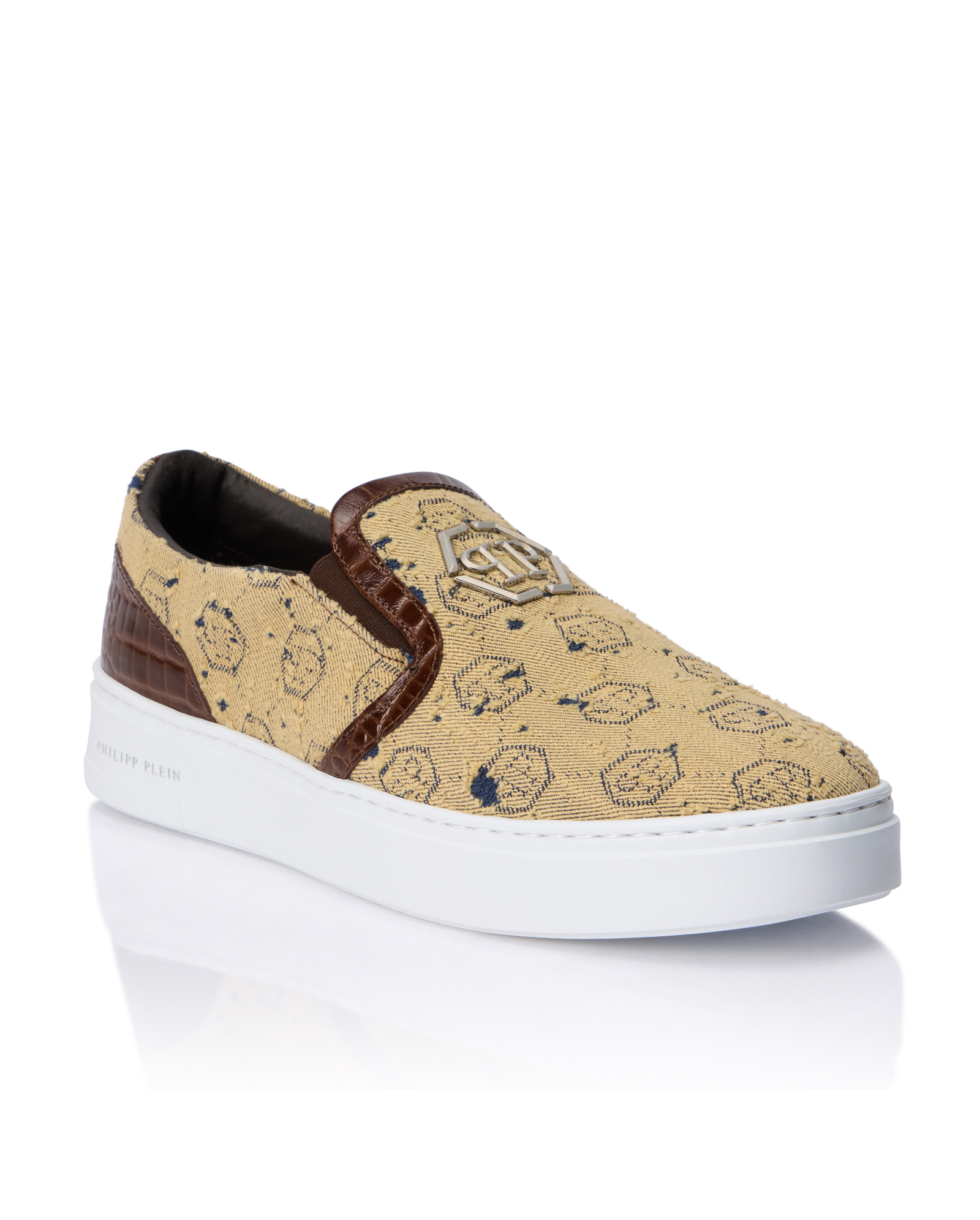 Buty typu slip-on z monogramem - Image #1