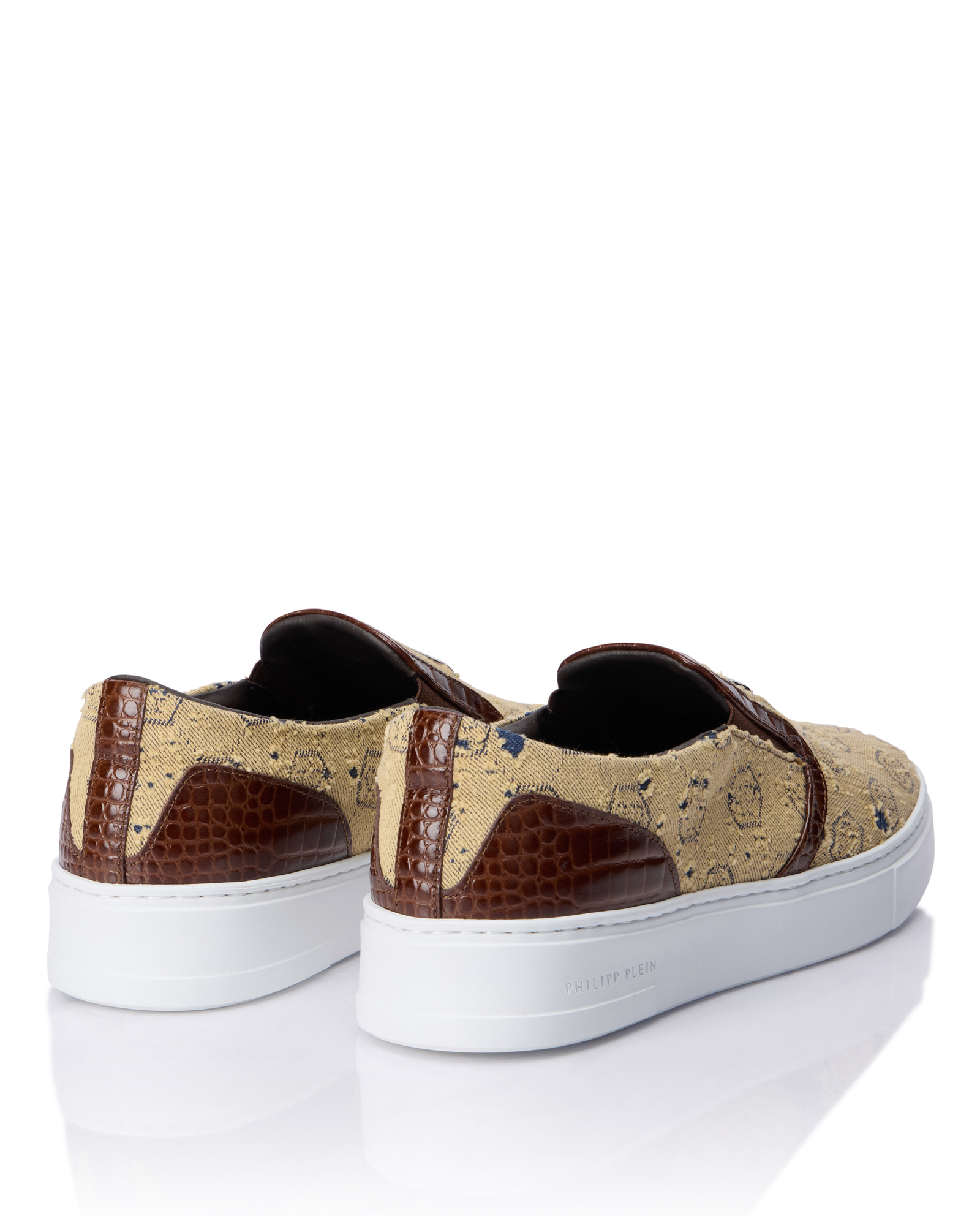 Buty typu slip-on z monogramem - Image #4