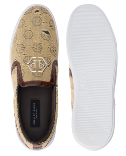 Buty typu slip-on z monogramem - Image #6
