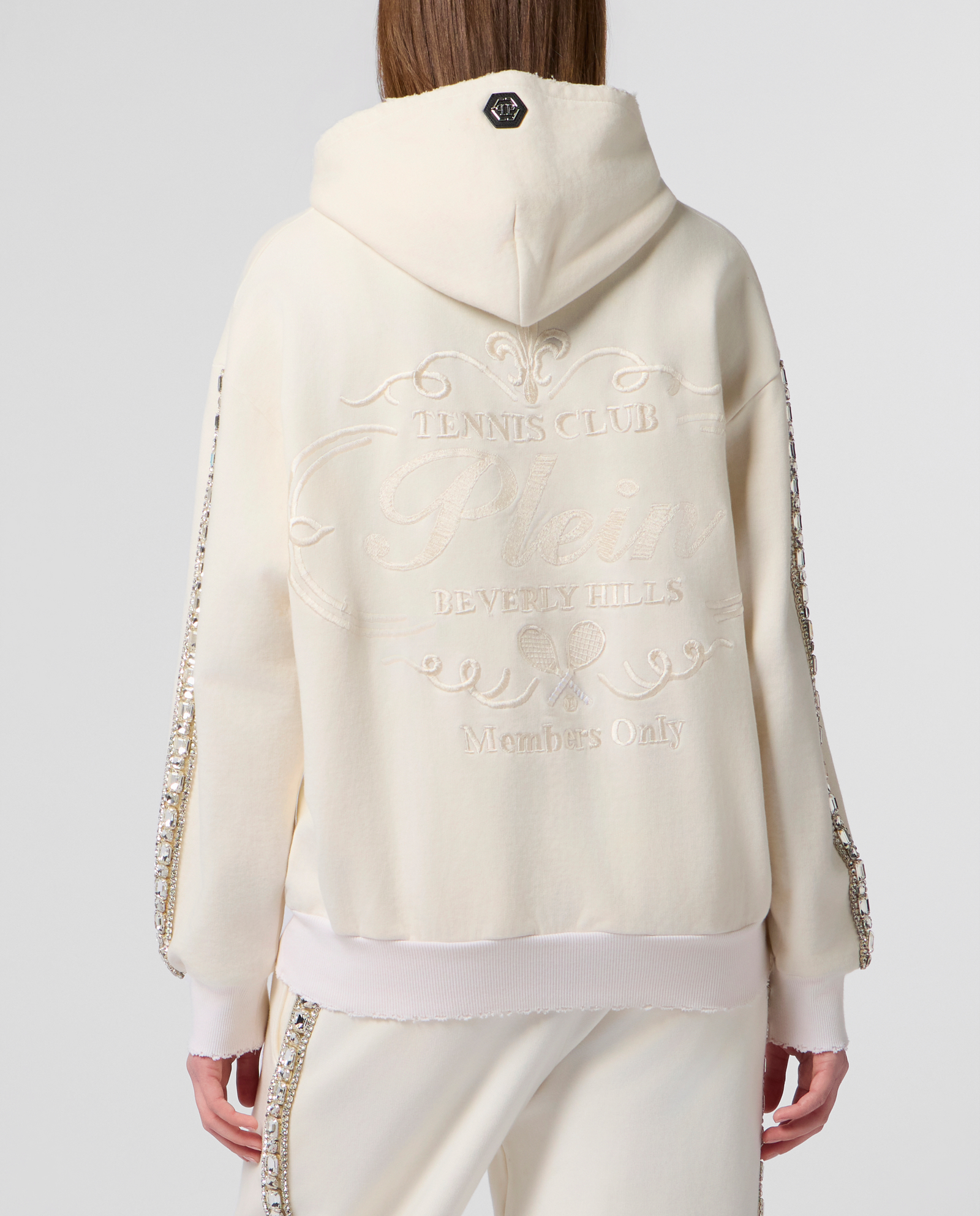 Bluza z kapturem Tennis Club Crystals - Image #2