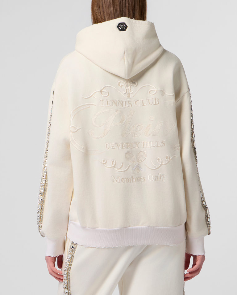 Bluza z kapturem Tennis Club Crystals - Image #2