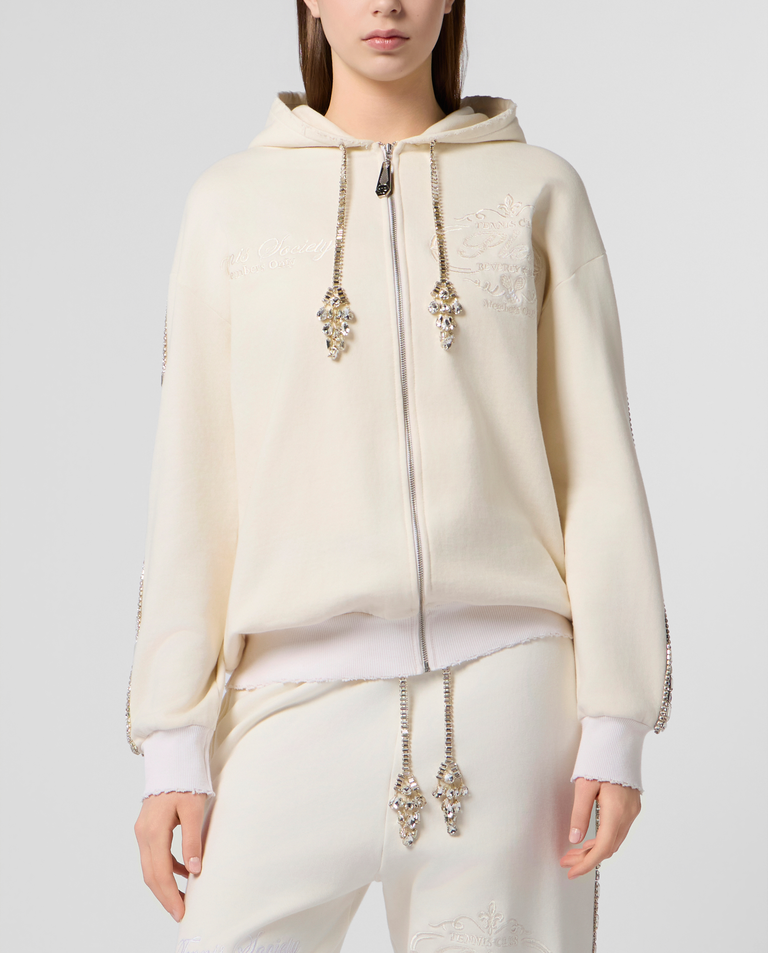 Bluza z kapturem Tennis Club Crystals