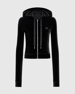 Czarna bluza z kapturem - Image #0