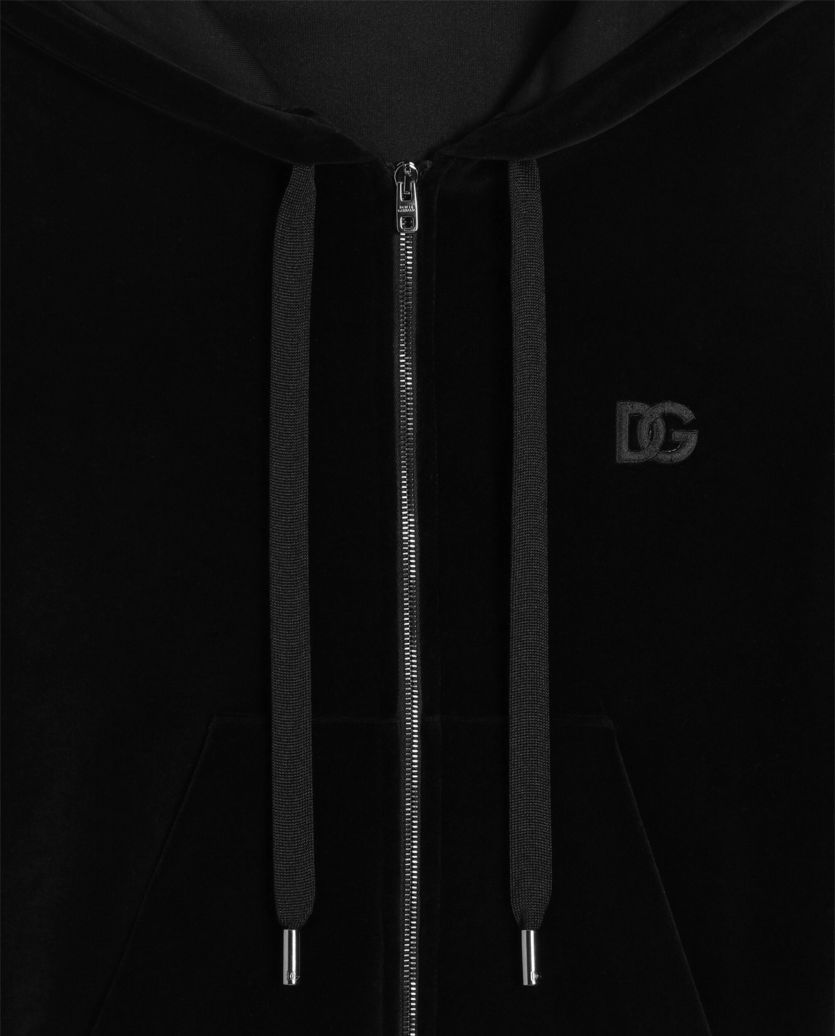 Czarna bluza z kapturem - Image #2