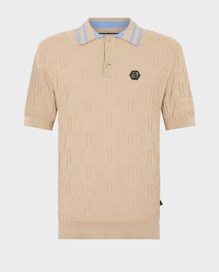 Dzianinowa koszulka polo