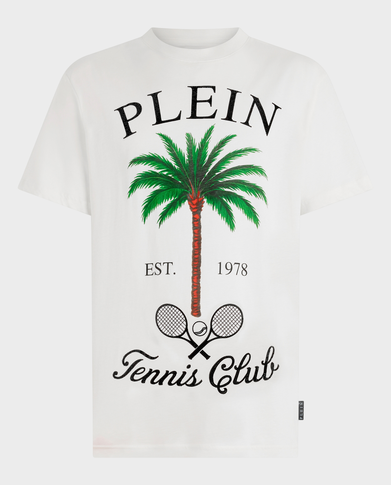 Biały t-shirt Tennis Club - Image #0