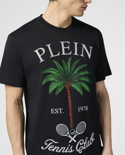 Czarny t-shirt Tennis Club - Image #4