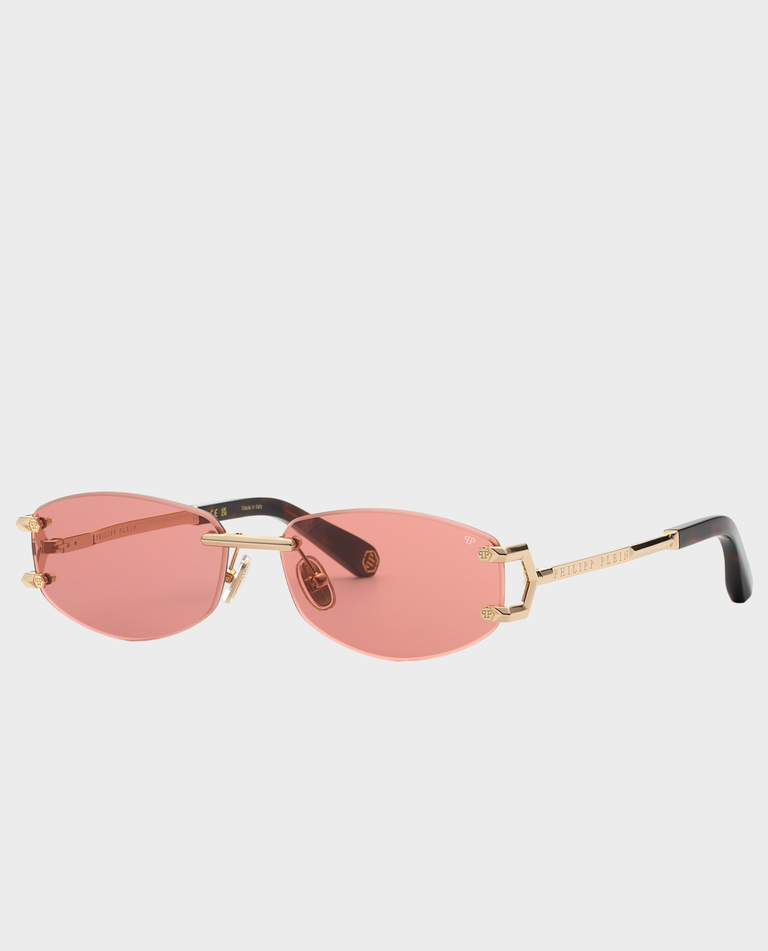 Różowe okulary przeciwsłoneczne Sleek
