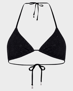 Czarny top od bikini Monogram Strass - Image #0
