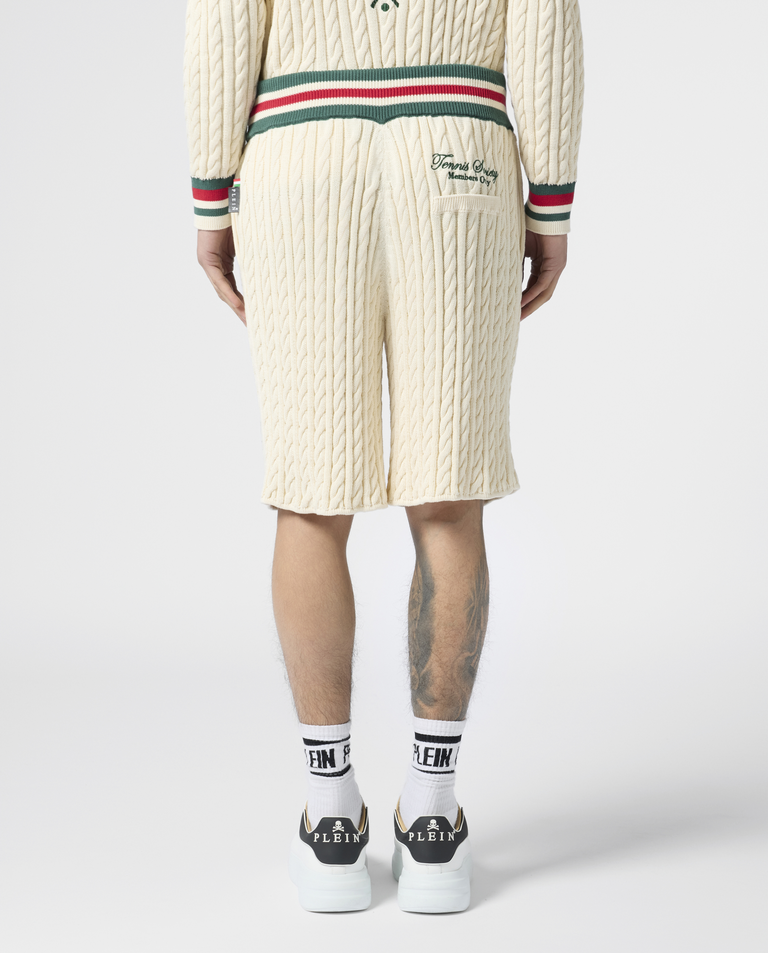 Dzianinowe spodenki ze ściągaczem Tennis - Image #2