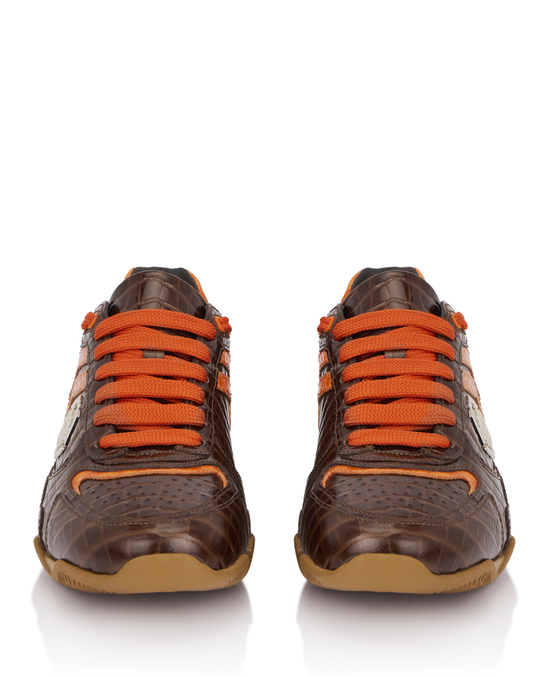 Brązowe sneakersy Pit $top Cocco - Image #5