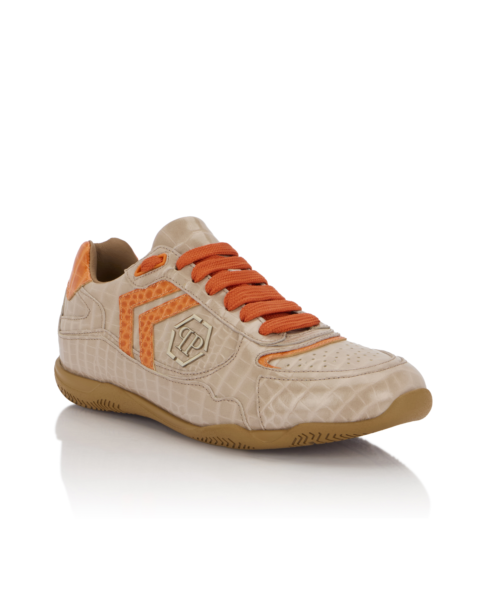 Beżowe sneakersy Pit $top Cocco - Image #1