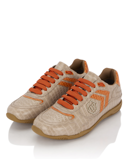 Beżowe sneakersy Pit $top Cocco - Image #2