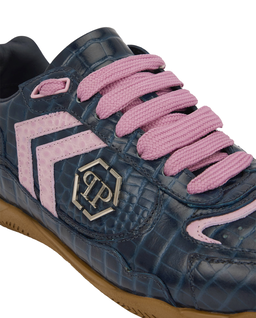 Granatowe sneakersy Pit $top Cocco - Image #4