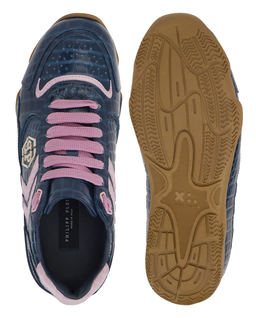 Granatowe sneakersy Pit $top Cocco - Image #6