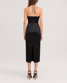 Czarna sukienka midi - Image #2