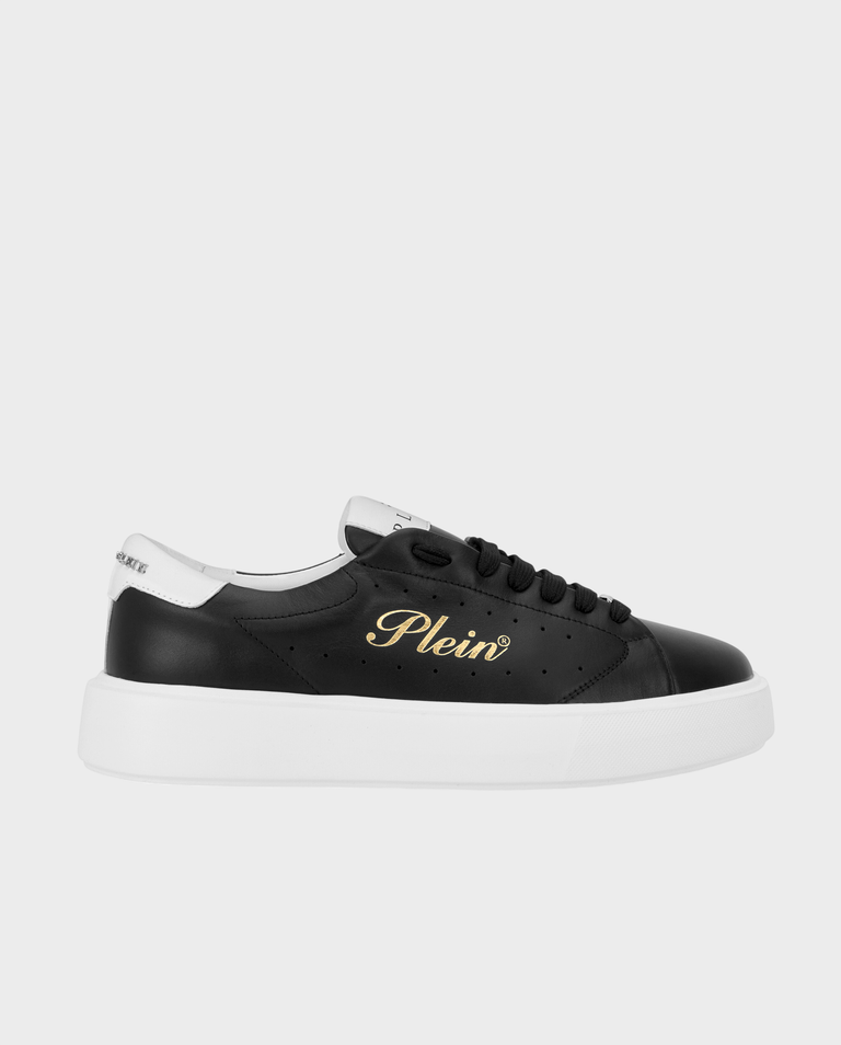 Biało-czarne sneakersy Low-Top Signature