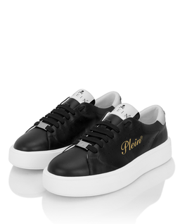 Biało-czarne sneakersy Low-Top Signature - Image #4
