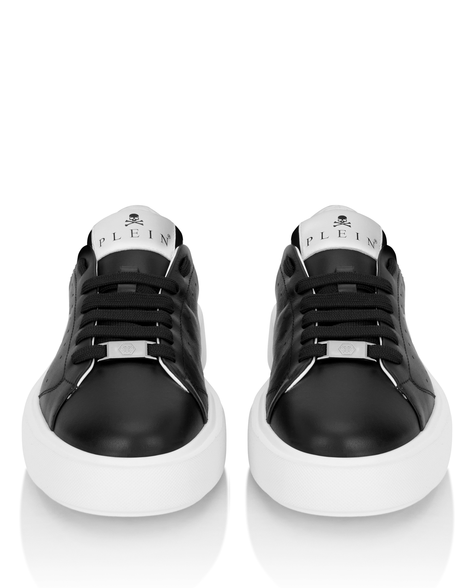 Biało-czarne sneakersy Low-Top Signature - Image #5